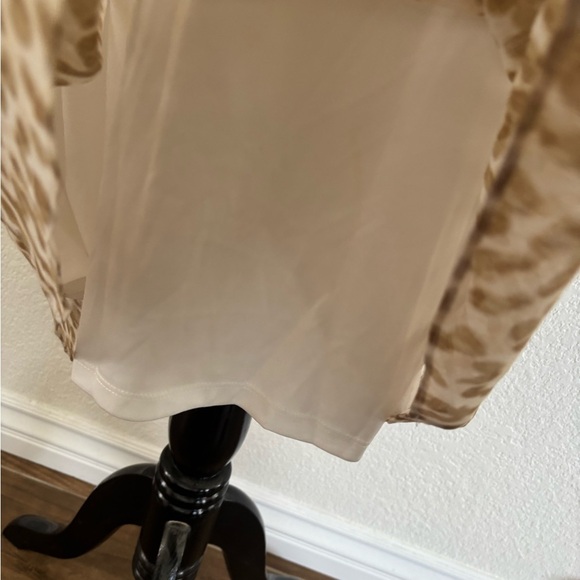 Tommy Hilfiger Beige Leopard Print Maxi Dress - Picture 4 of 8